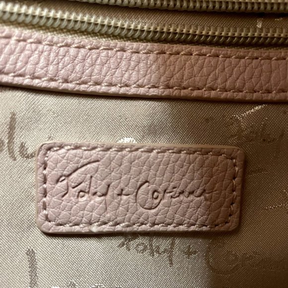 Foley + Corinna Violet Blush Vegan Leather Dione Satchel Petite Purse - Picture 5 of 8